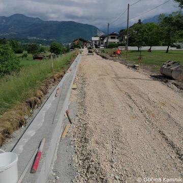 Obnova vodovoda in cestišča v naselju Zduša (2)